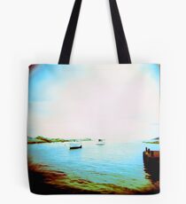 Ghosted Boats Tote Bag