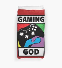 Gaming God Duvet Cover