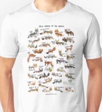 Wild Canids of the World Unisex T-Shirt