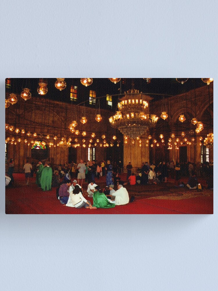 Alternate view of Mosque of Muhammad Ali (Interior) Canvas Print