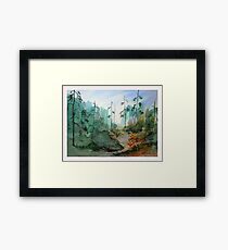 Path of Light Framed Print