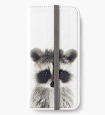 Baby Raccoon Portrait iPhone Wallet/Case/Skin