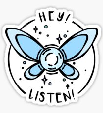 Pegatina Navi Fairy Zelda 90s Enlace de cuento de hadas nostálgico