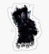 Witcher Wild Hunt - Geralt Sticker