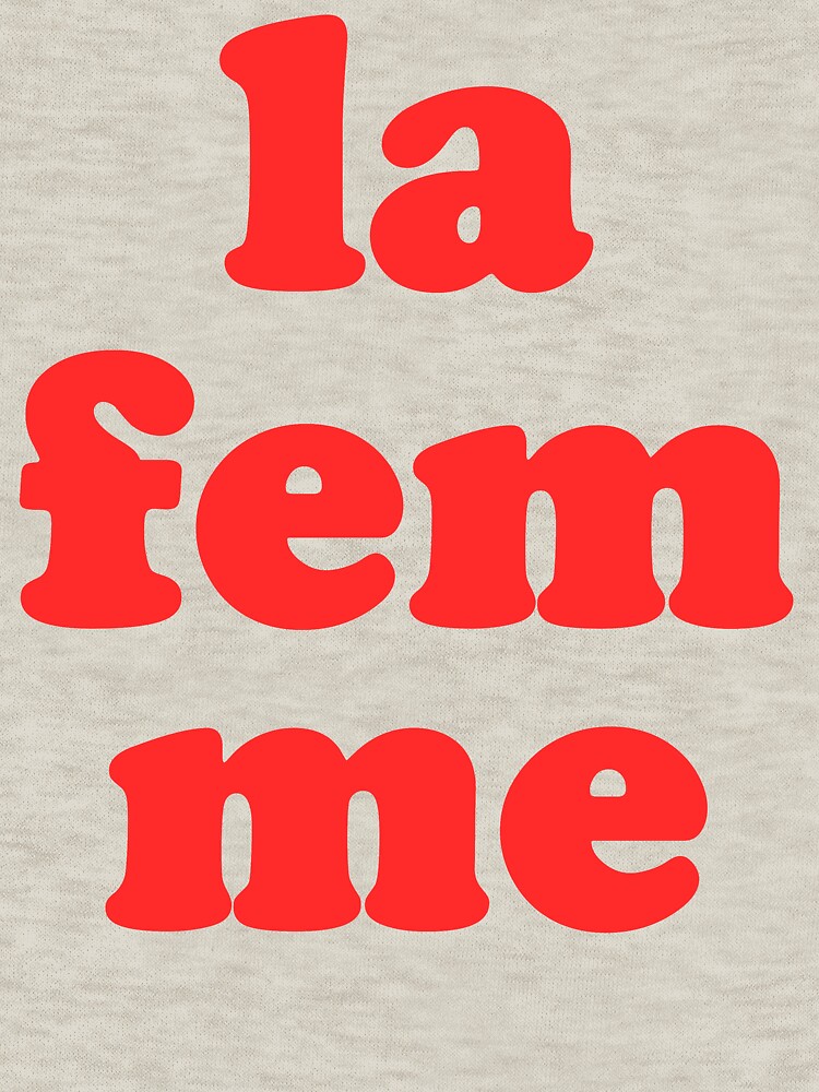 french slogan jumper