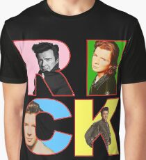 rick astley tour t shirt