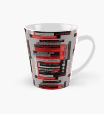 Murakami Book Stack Fanatic (Colour) Tall Mug