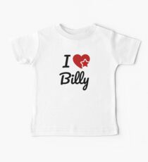 I love Billy, I heart Billy Soul-Mate Baby Tee