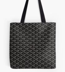 Black Matte Goyard Tote Bag