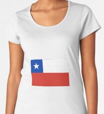 Chilean flag Women's Premium T-Shirt