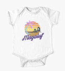 Magaluf Spain Beach Retro Classic Surf T-Shirt One Piece - Short Sleeve