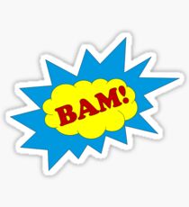 Bam Comic Sticker
