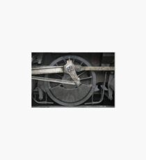 train wheels Art Board Print