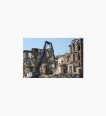 demolition Art Board Print