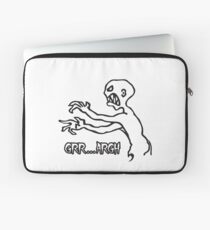 Grr Argh, Monster, Buffy the Vampire Slayer, Mutant Enemy, 90s, BTVS, Zombie, Joss Whedon, Angel, Buffering, Pop Culture, Zombie Laptop Sleeve