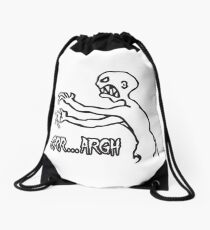 Grr Argh, Monster, Buffy the Vampire Slayer, Mutant Enemy, 90s, BTVS, Zombie, Joss Whedon, Angel, Buffering, Pop Culture, Zombie Drawstring Bag