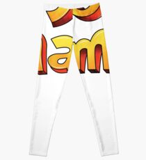 Yo Mama Old School Graffiti Letters Leggings