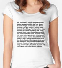 Camiseta entallada de cuello ancho El auge de Michael Scott