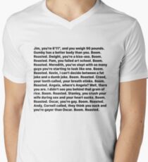 Michael Scott's Boom Roasted Speech V-Neck T-Shirt
