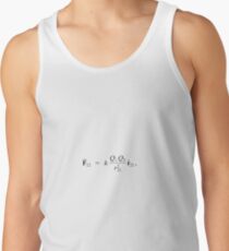 #Physics #CoulombsLaw #Coulomb #formula #physicsformula #Law #text #illustration #art #vector #design #whitecolor #colorimage #backgrounds #typescript #inarow #separation #cutout #square Tank Top