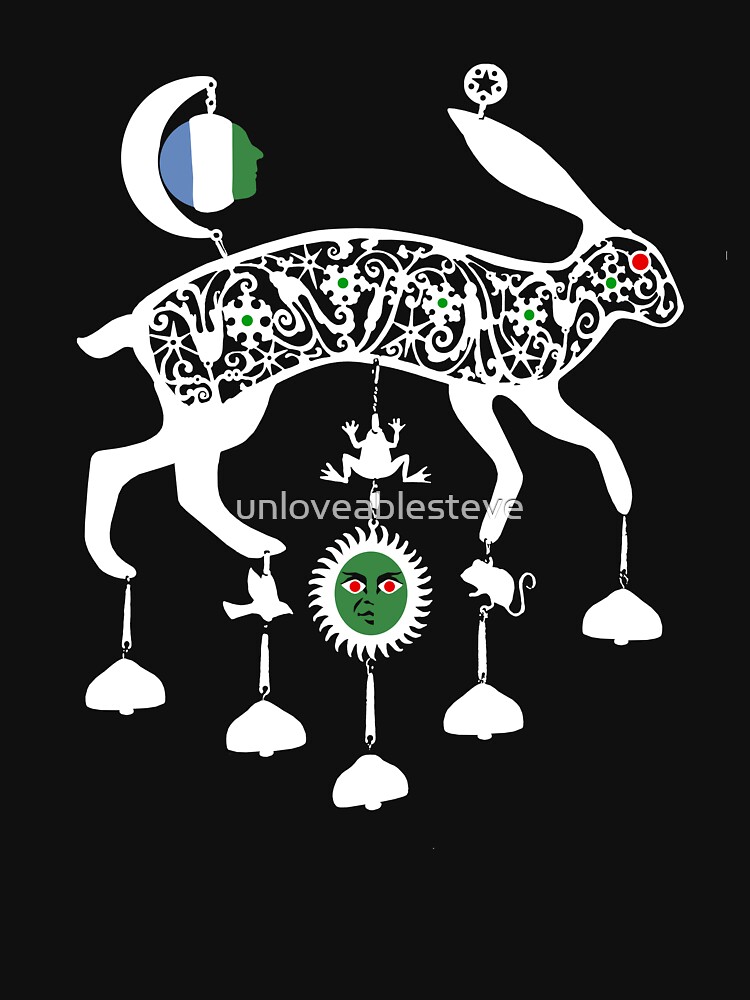 The jewelled hare from Masquerade by unloveablesteve