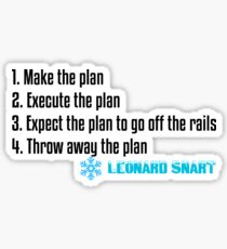 Leonard Snart Quote Sticker