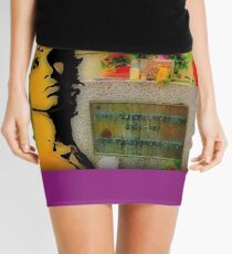 Jim Morrison Doors Tribute Mini Skirt