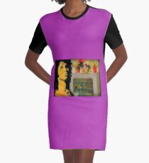 Jim Morrison Doors Tribute Graphic T-Shirt Dress
