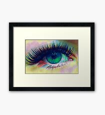 Eye Framed Print