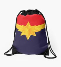 Captain Marvel Drawstring Bag