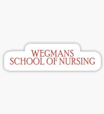St. John Fisher College Wegmans School of Nursing Sticker