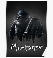 Montagne Poster