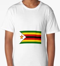 Flag of Zimbabwe Long T-Shirt