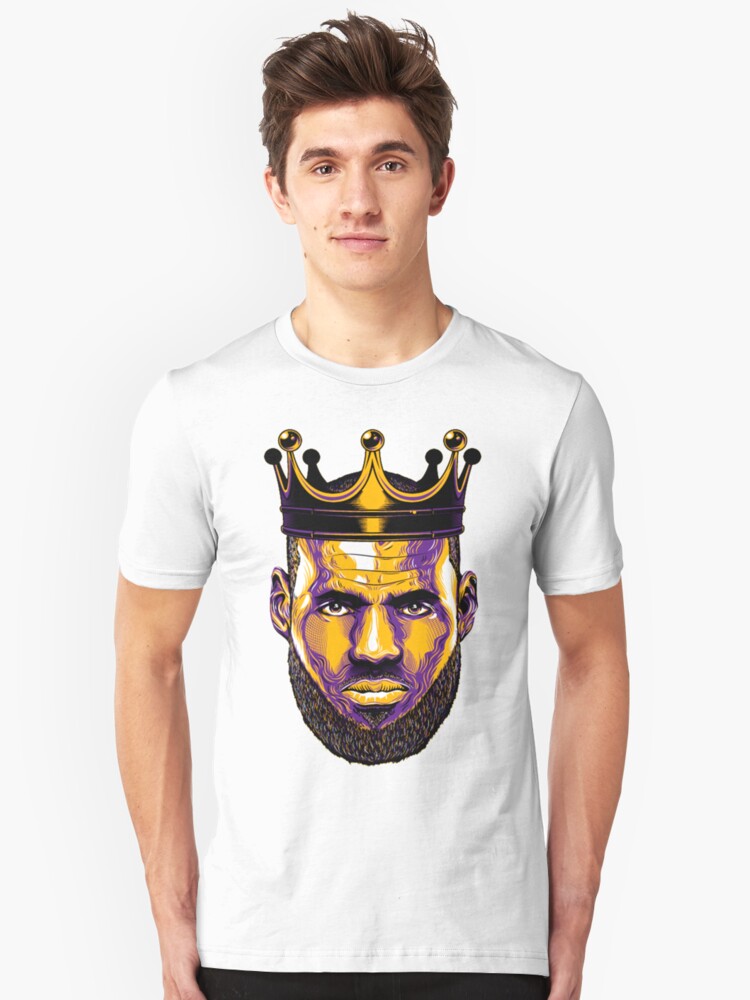 lebron james t shirt lakers