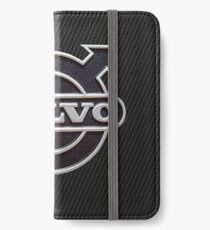 Vinilo o funda para iPhone Volvo Carbon