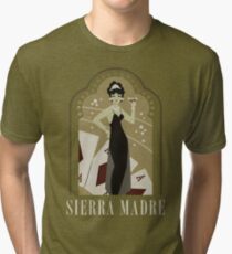 Sierra Madre Poster Design Tri-blend T-Shirt