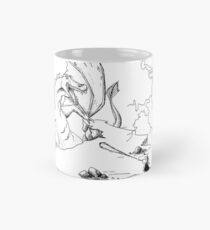 Ein mächtiger Gegner - Tinte Tasse (Standard)