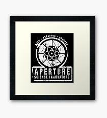 Aperture Science Framed Print