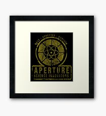 Aperture Science Framed Print