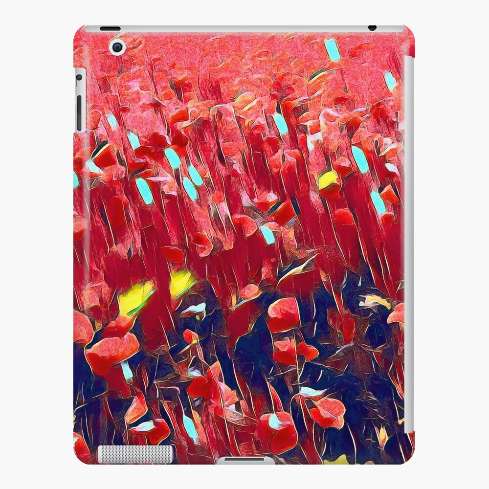 Magical poppy field iPad Case & Skin