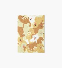 Golden retriever Art Board