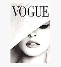 Vogue Covert Wand Kunst Fotodruck