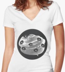 the wombats beautiful people will ruin your life Women's Fitted V-Neck T-Shirt