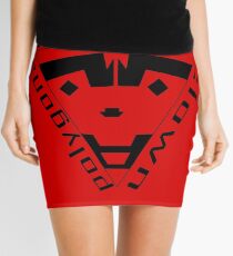 insane clown polygons Mini Skirt
