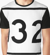 Pennsylvania Route PA 132 | United States Highway Shield Sign Graphic T-Shirt