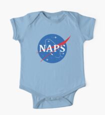 Nasa Logo Nickerchen Baby Body Kurzarm