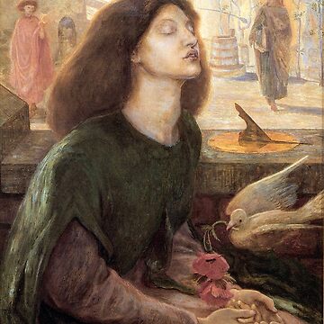 Blessed Beatrice Dante Gabriel Rossetti