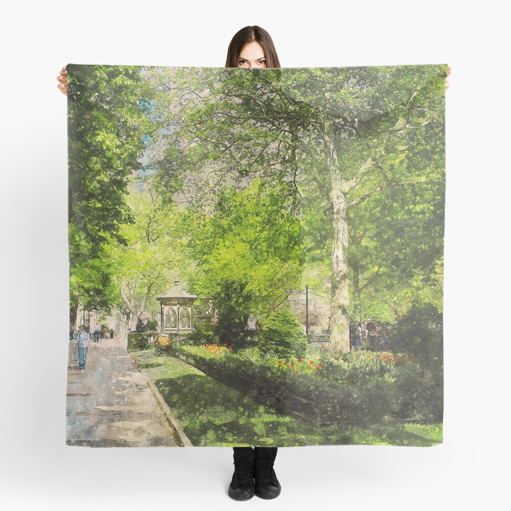 Philadelphia, Rittenhouse Square Scarf