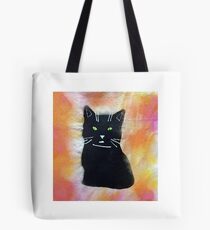 Picture black cat Tote Bag
