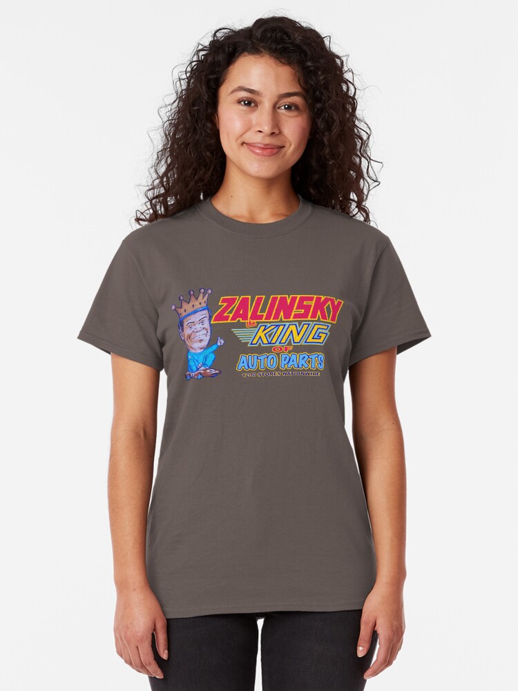 zalinsky auto parts t shirt